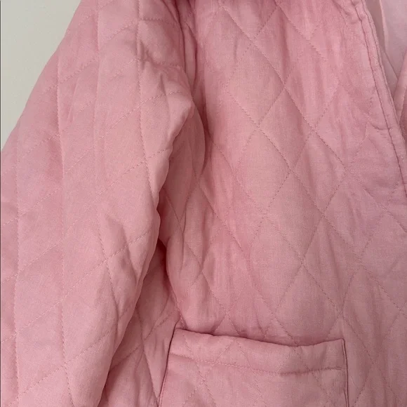 Pink quilted jacket - Picture 2 of 3